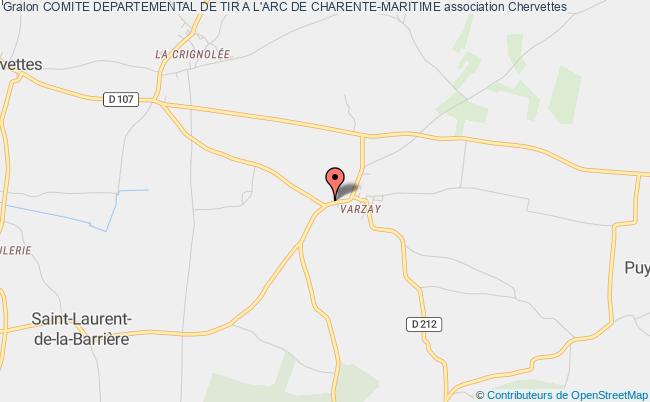 plan association Comite Departemental De Tir A L'arc De Charente-maritime LA DEVISE