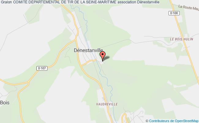 plan association ComitÉ DÉpartemental De Tir De La Seine-maritime Dénestanville