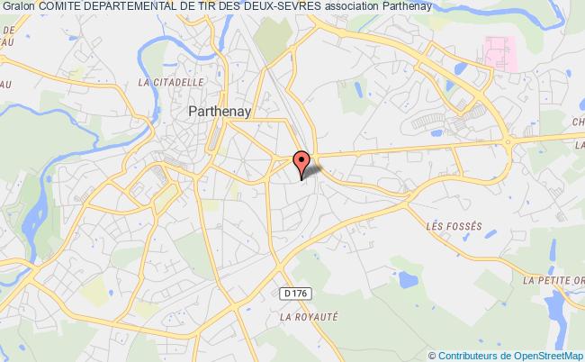 plan association Comite Departemental De Tir Des Deux-sevres Parthenay