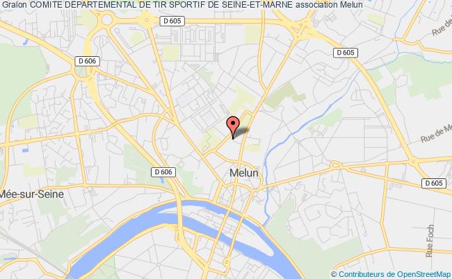 plan association Comite Departemental De Tir Sportif De Seine-et-marne Melun