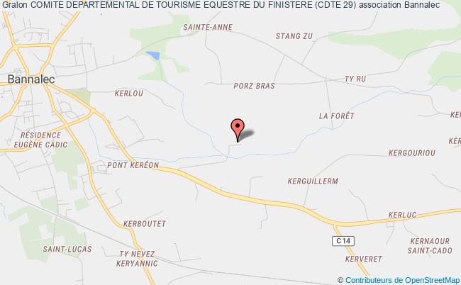 COMITE DEPARTEMENTAL DE TOURISME EQUESTRE DU FINISTERE (CDTE 29)