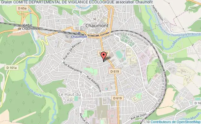 plan association Comite Departemental De Vigilance Ecologique Chaumont