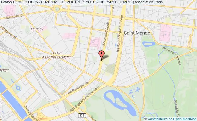 COMITE DEPARTEMENTAL DE VOL EN PLANEUR DE PARIS (CDVP75)