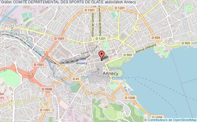 plan association Comite Departemental Des Sports De Glace Annecy