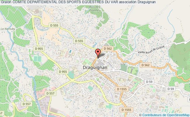 plan association Comite Departemental Des Sports Equestres Du Var Draguignan