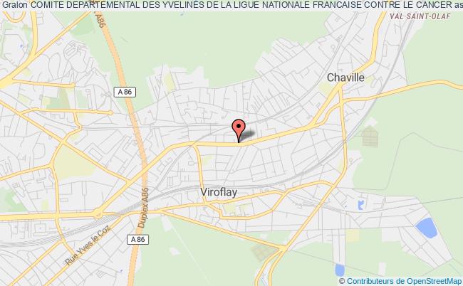plan association Comite Departemental Des Yvelines De La Ligue Nationale Francaise Contre Le Cancer Viroflay