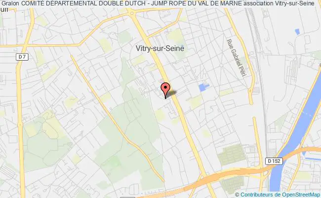 plan association ComitÉ DÉpartemental Double Dutch - Jump Rope Du Val De Marne Vitry-sur-Seine