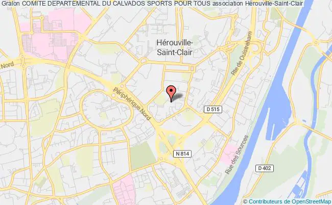 plan association Comite Departemental Du Calvados Sports Pour Tous Hérouville-Saint-Clair