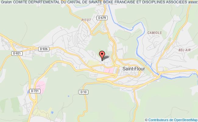 COMITE DEPARTEMENTAL DU CANTAL DE SAVATE BOXE FRANCAISE ET DISCIPLINES ASSOCIEES