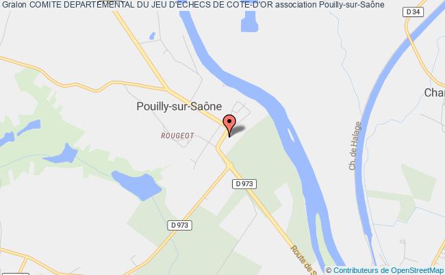 plan association Comite Departemental Du Jeu D'echecs De Cote-d'or Pouilly-sur-Saône