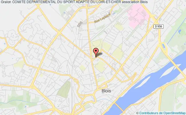 plan association Comite Departemental Du Sport Adapte Du Loir-et-cher Blois