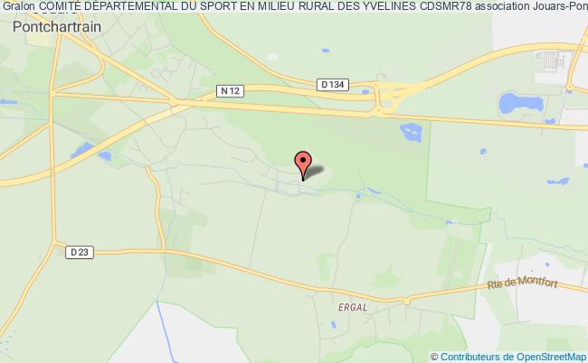 plan association ComitÉ DÉpartemental Du Sport En Milieu Rural Des Yvelines Cdsmr78 Jouars-Pontchartrain
