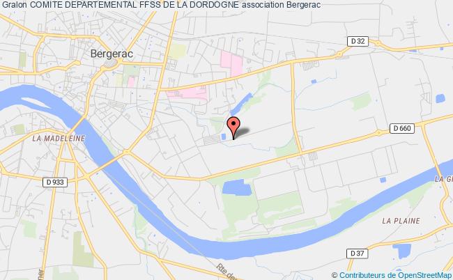 plan association Comite Departemental Ffss De La Dordogne Bergerac