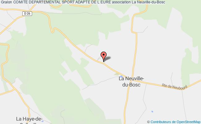 plan association Comite Departemental Sport Adapte De L Eure Neuville-du-Bosc