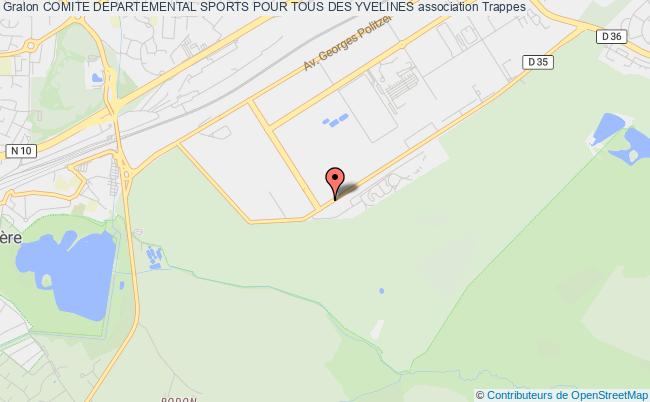 plan association Comite Departemental Sports Pour Tous Des Yvelines Trappes