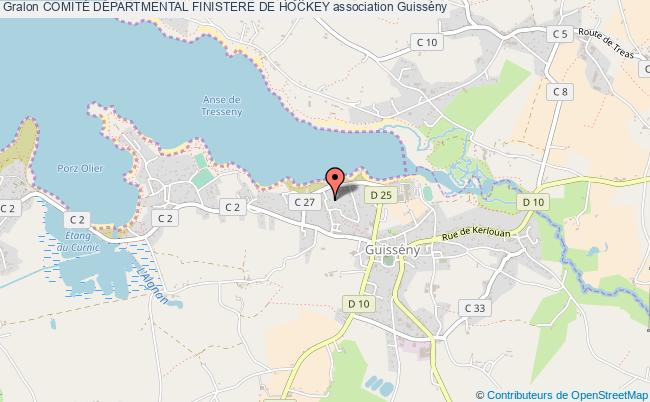 plan association ComitÉ Departmental Finistere De Hockey Guissény