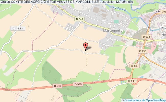 COMITE DES ACPG CATM TOE VEUVES DE MARCONNELLE