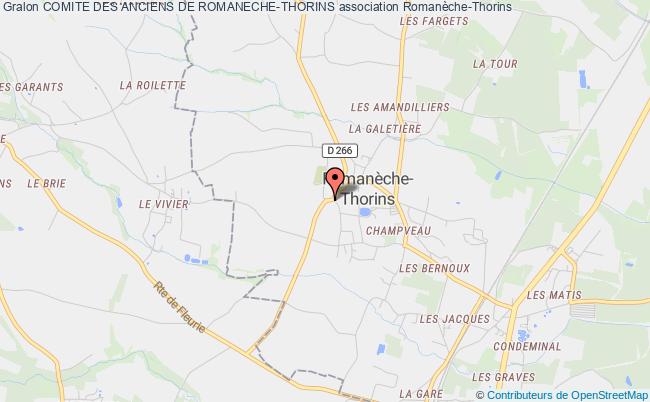 plan association Comite Des Anciens De Romaneche-thorins Romanèche-Thorins
