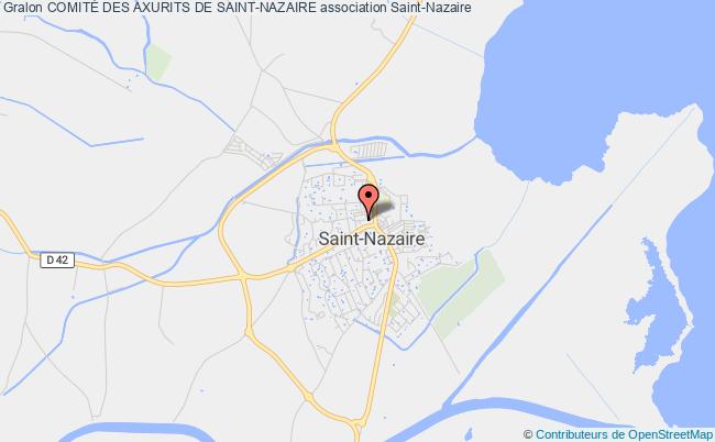 plan association ComitÉ Des Axurits De Saint-nazaire Saint-Nazaire