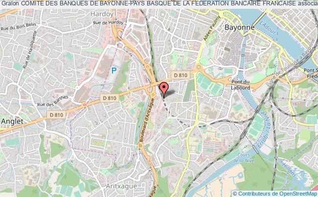 plan association Comite Des Banques De Bayonne-pays Basque De La Federation Bancaire Francaise Bayonne