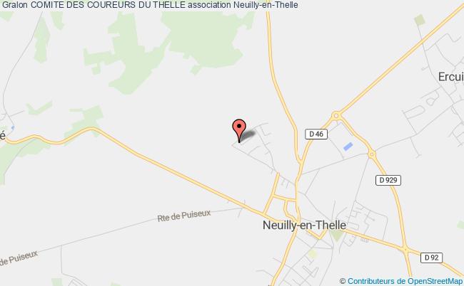 plan association Comite Des Coureurs Du Thelle Neuilly-en-Thelle
