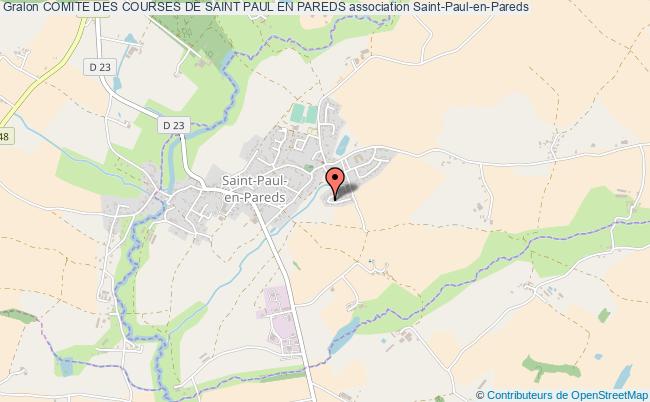 plan association Comite Des Courses De Saint Paul En Pareds Saint-Paul-en-Pareds