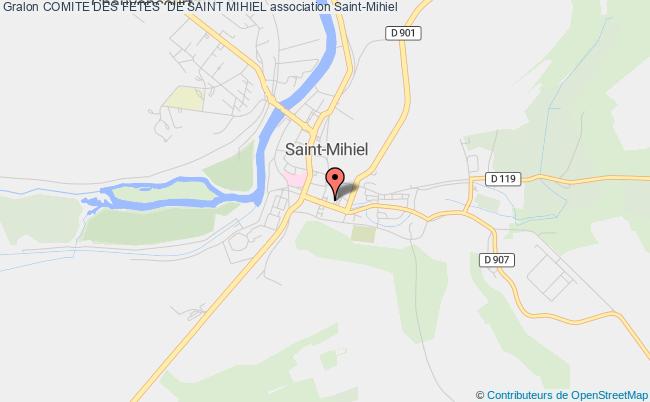 plan association Comite Des Fetes  De Saint Mihiel Saint-Mihiel