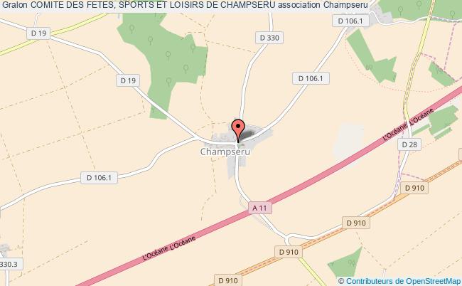 plan association Comite Des Fetes, Sports Et Loisirs De Champseru Champseru