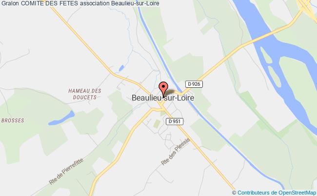 plan association Comite Des Fetes Beaulieu-sur-Loire