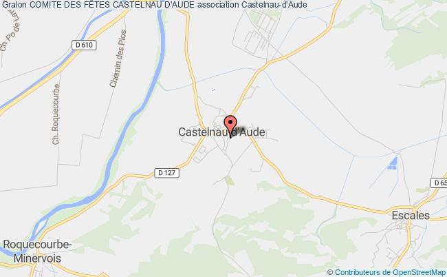 plan association Comite Des FÊtes Castelnau D'aude Castelnau-d'Aude
