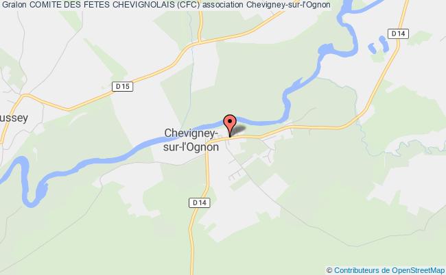 plan association Comite Des Fetes Chevignolais (cfc) Chevigney-sur-l'Ognon