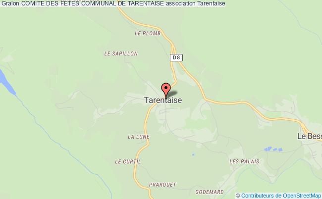 plan association Comite Des Fetes Communal De Tarentaise Tarentaise