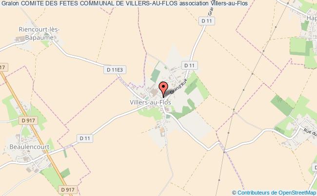 plan association Comite Des Fetes Communal De Villers-au-flos Villers-au-Flos