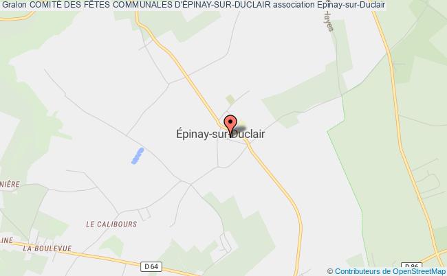 plan association ComitÉ Des FÊtes Communales D'Épinay-sur-duclair Épinay-sur-Duclair