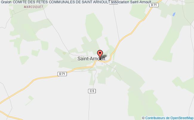 plan association Comite Des Fetes Communales De Saint Arnoult Saint-Arnoult