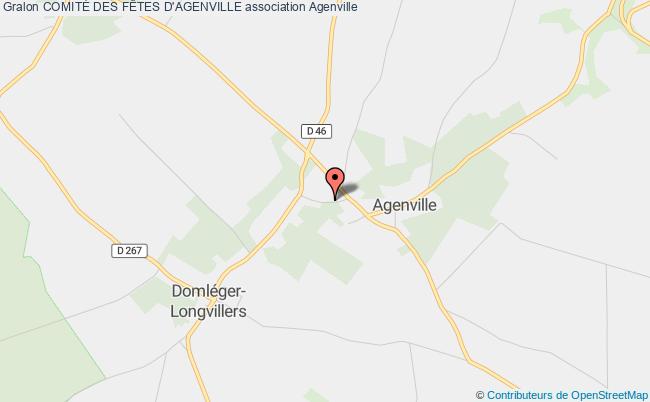 plan association ComitÉ Des FÊtes D'agenville Agenville