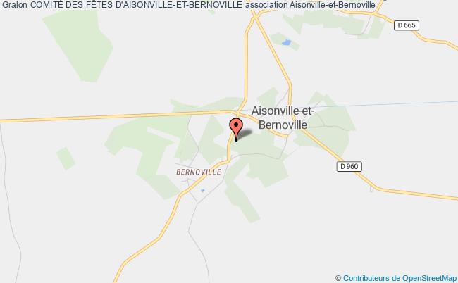 plan association ComitÉ Des FÊtes D'aisonville-et-bernoville Aisonville-et-Bernoville