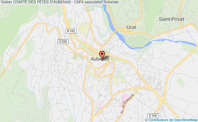 COMITÉ DES FÊTES D'AUBENAS - CDFA