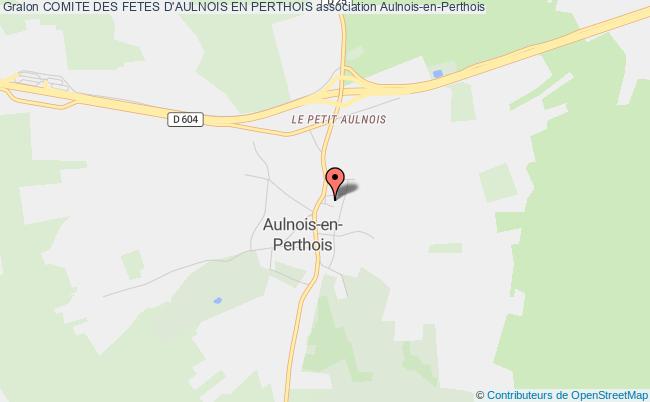 plan association Comite Des Fetes D'aulnois En Perthois Aulnois-en-Perthois