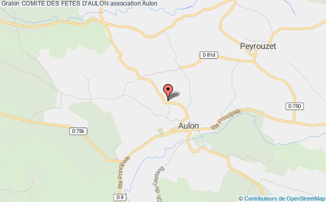 COMITE DES FETES D'AULON