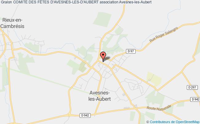plan association ComitÉ Des FÊtes D'avesnes-les-d'aubert Avesnes-les-Aubert