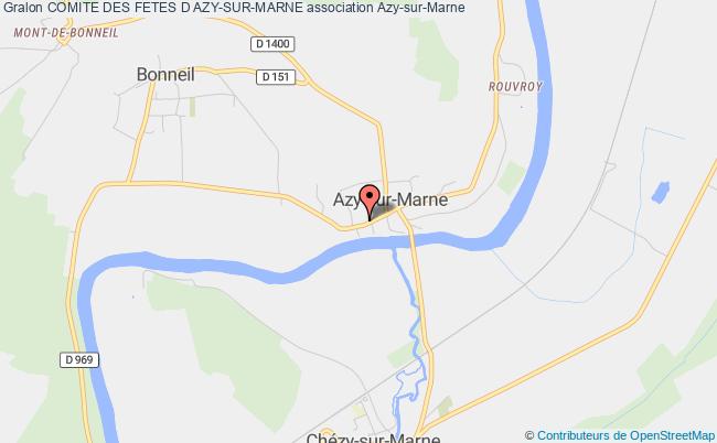 plan association Comite Des Fetes D Azy-sur-marne Azy-sur-Marne