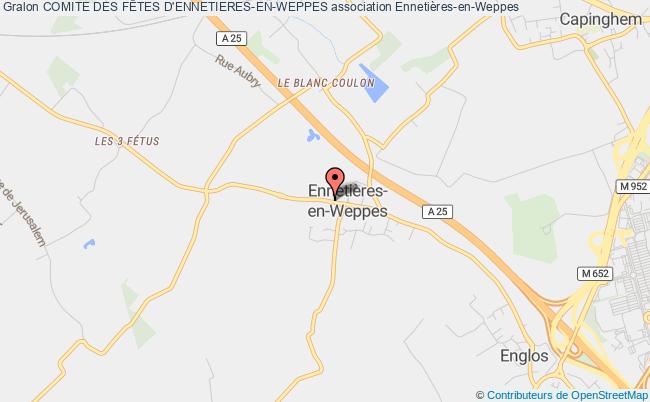 plan association Comite Des FÊtes D'ennetieres-en-weppes Ennetières-en-Weppes