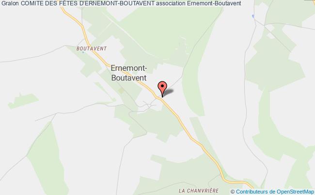 plan association Comite Des FÊtes D'ernemont-boutavent Ernemont-Boutavent