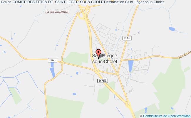 plan association Comite Des Fetes De  Saint-leger-sous-cholet Saint-Léger-sous-Cholet