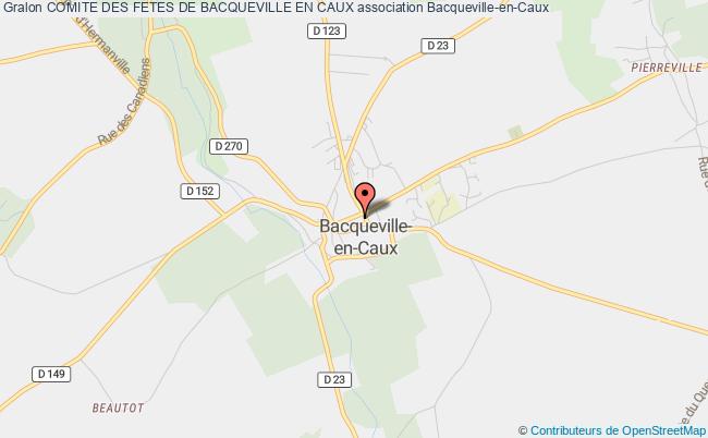 plan association Comite Des Fetes De Bacqueville En Caux Bacqueville-en-Caux