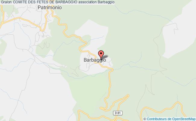 COMITE DES FETES DE BARBAGGIO