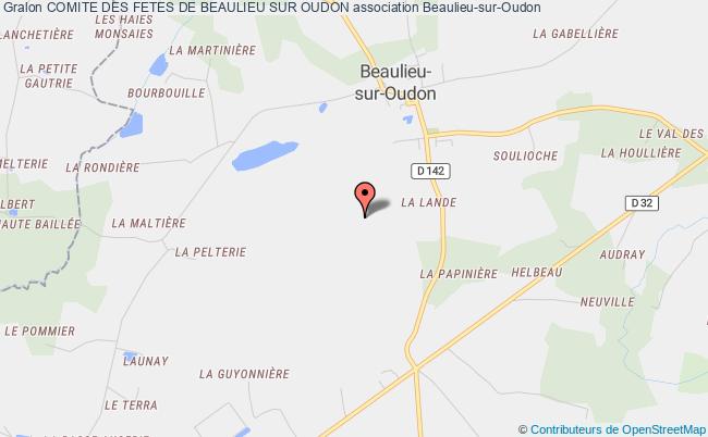 plan association Comite Des Fetes De Beaulieu Sur Oudon Beaulieu-sur-Oudon