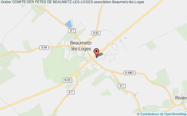 plan association Comite Des Fetes De Beaumetz-les-loges Beaumetz-lès-Loges