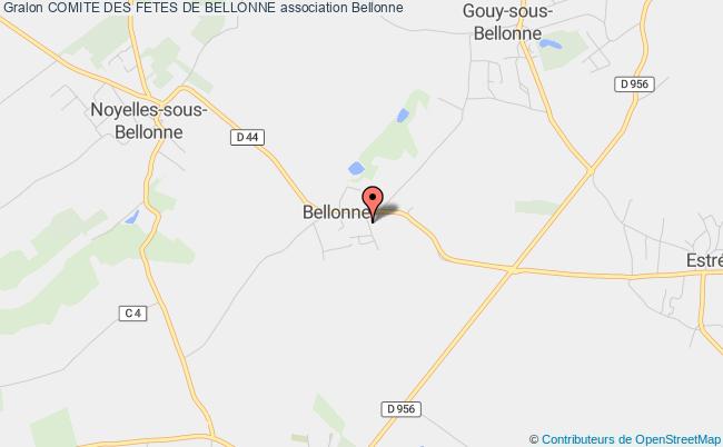 plan association Comite Des Fetes De Bellonne Bellonne